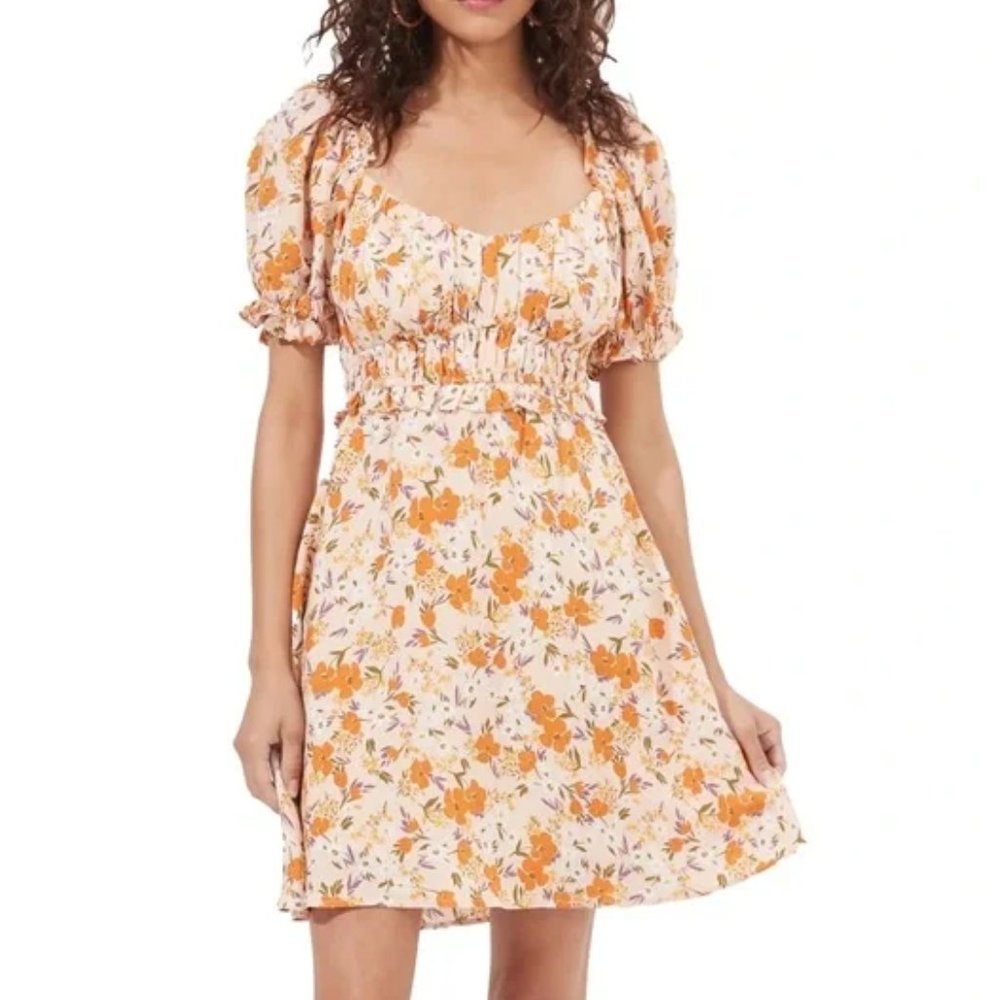 ASTR the Label NEW Floral Print Mini Dress